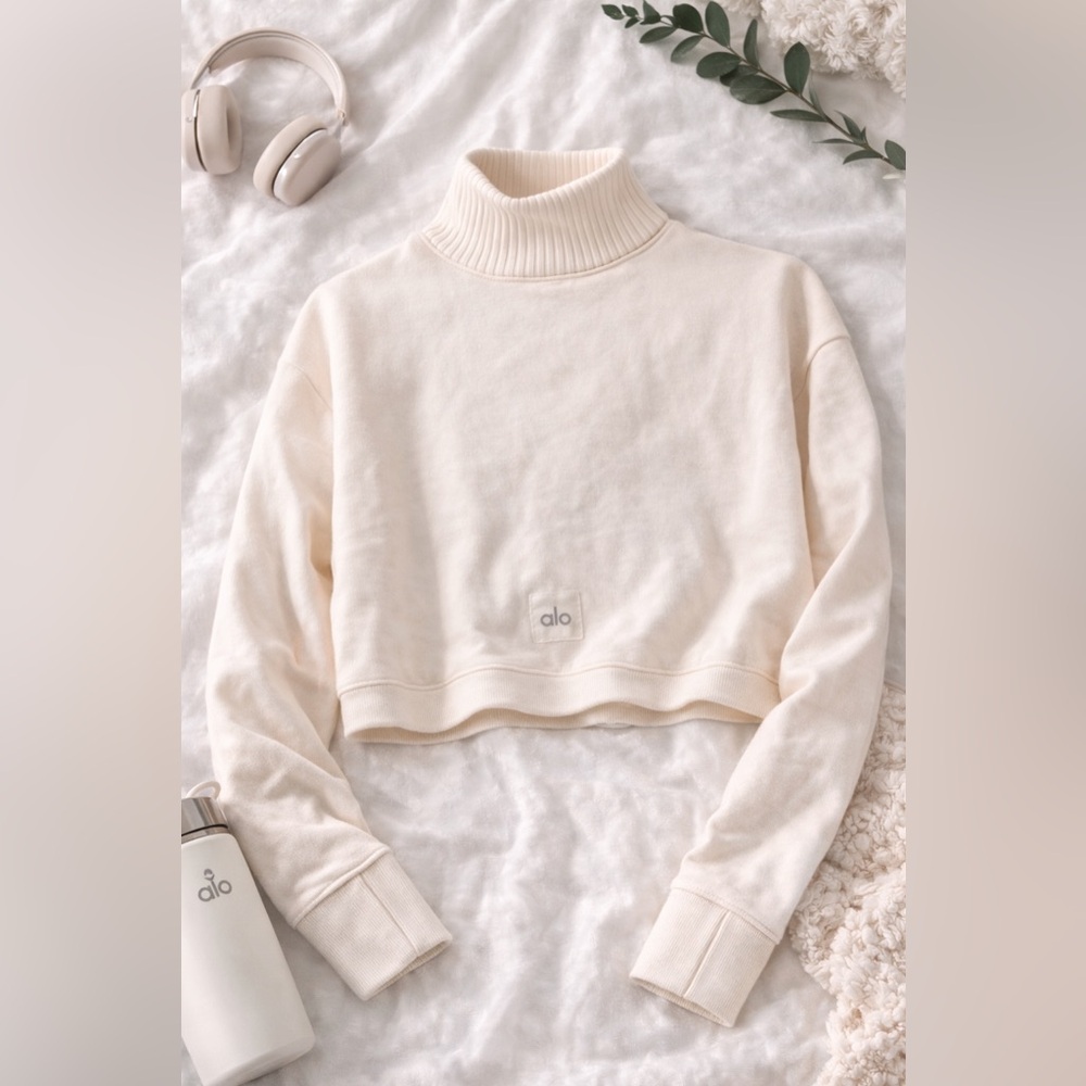 Alo serenity cropped Sweater